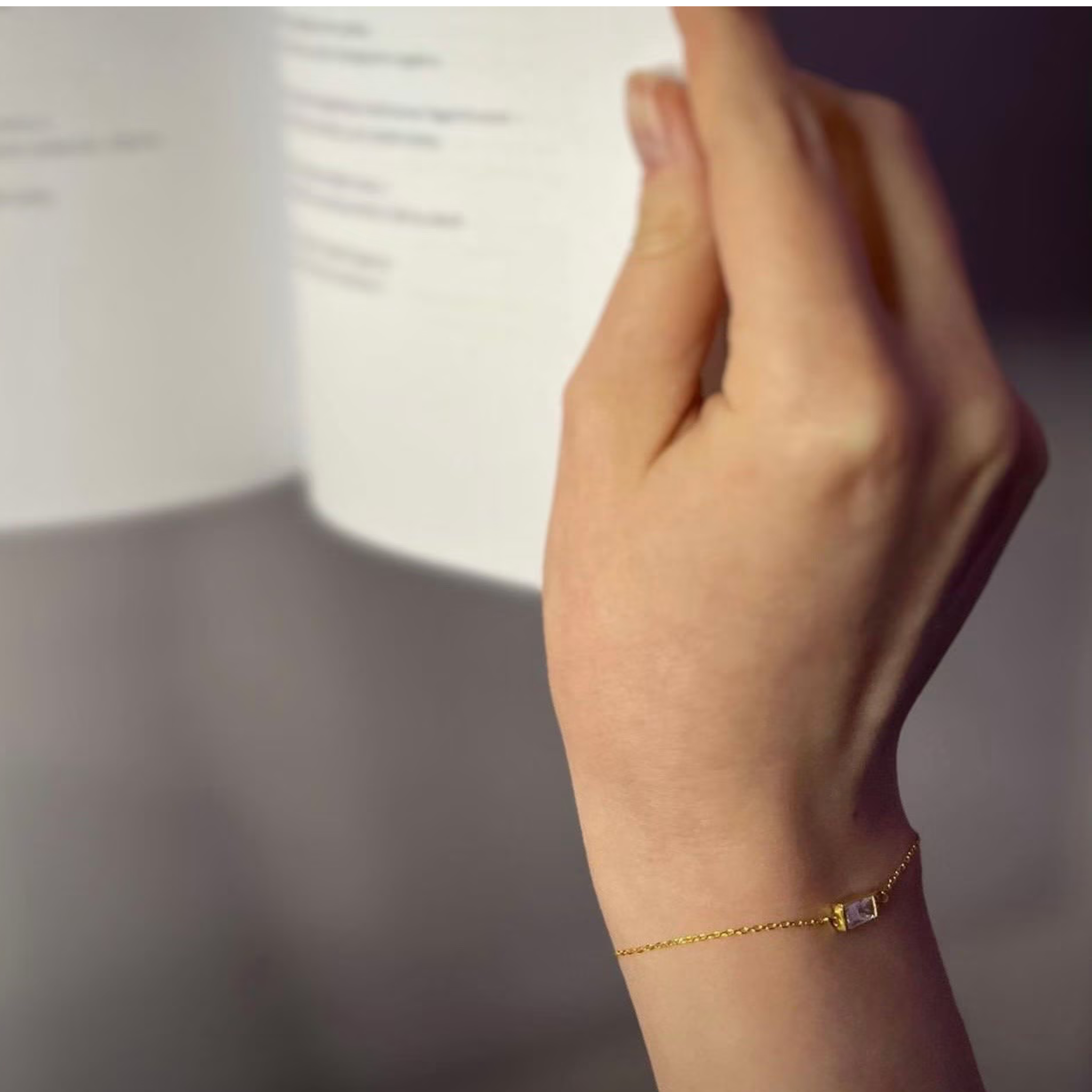 Radiant Solitaire Bracelet