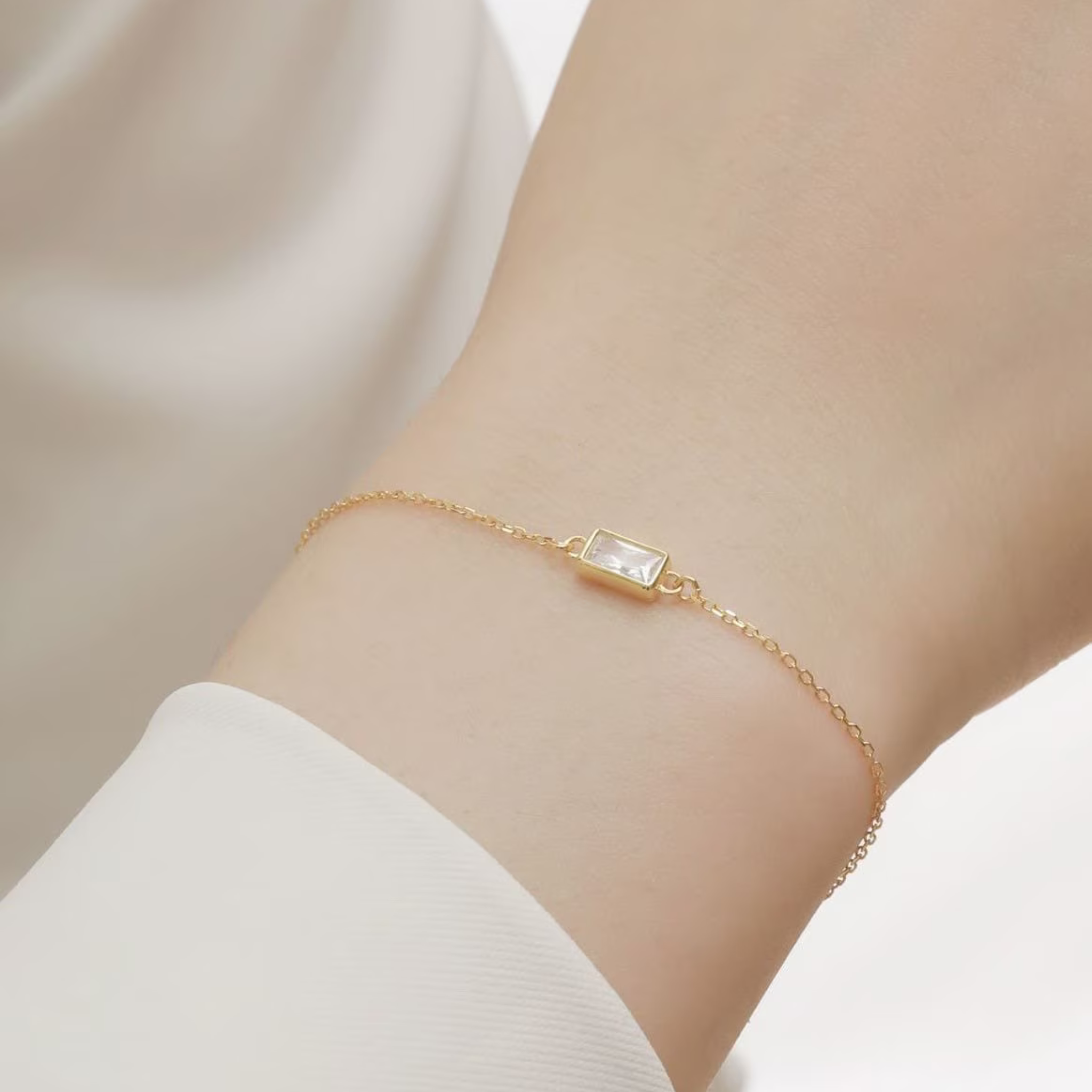 Radiant Solitaire Bracelet