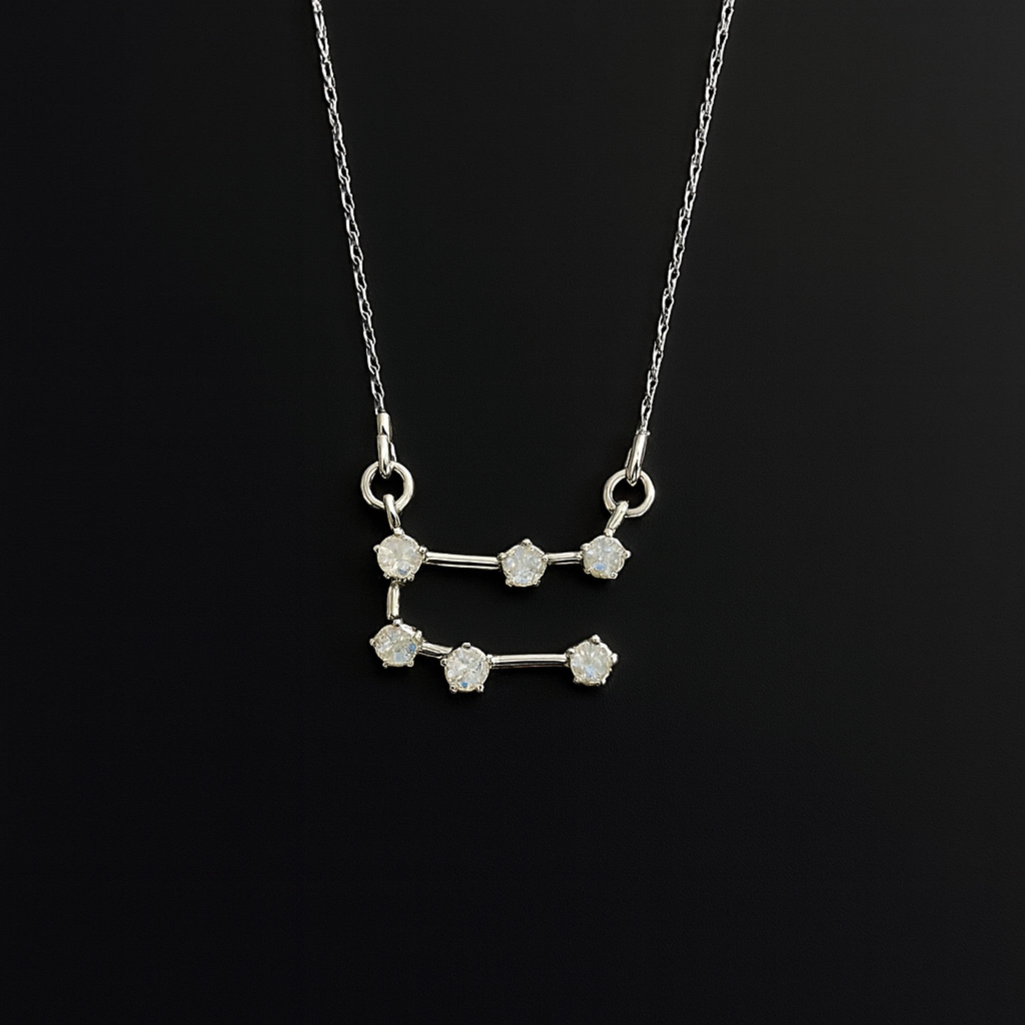 Gemini Air Sign Sterling Necklace