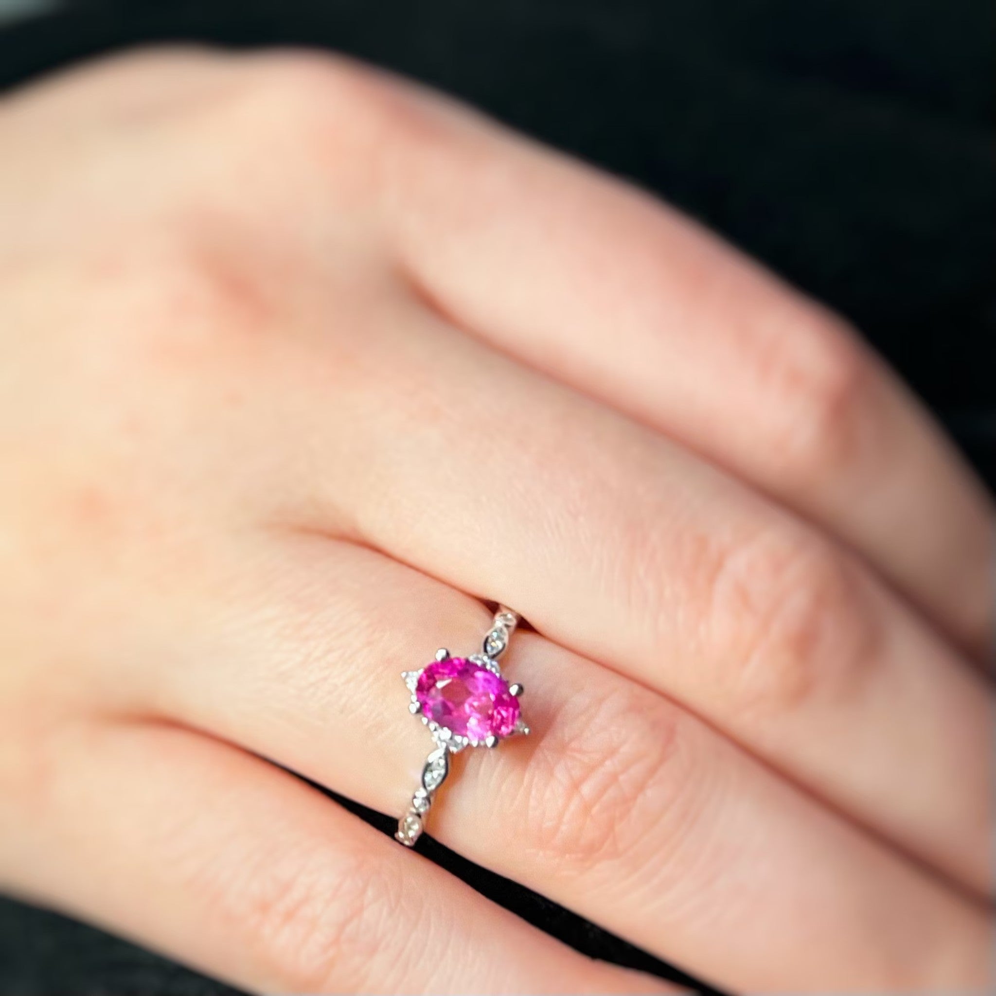 Pink Radiance Ring