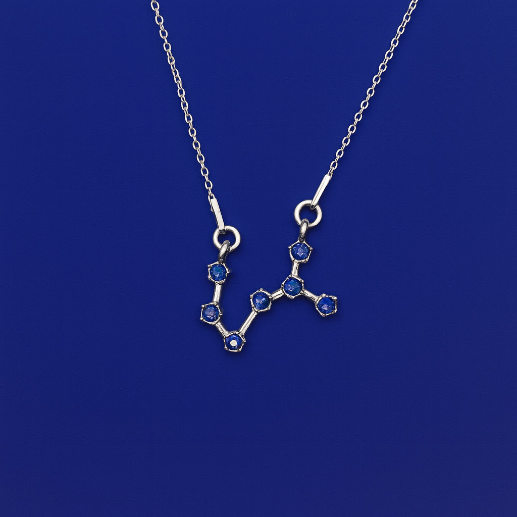 Scorpio Water Sign Sterling Necklace