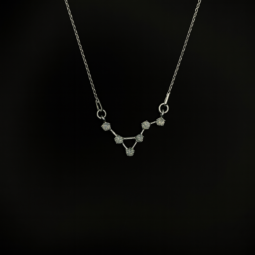 Libra Air Sign Sterling Necklace