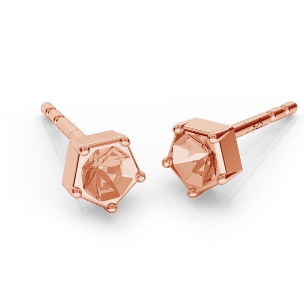 Honey Spark Sterling Studs